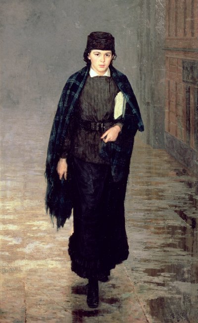 Uno studente, 1883 da Nikolai Aleksandrovich Yaroshenko